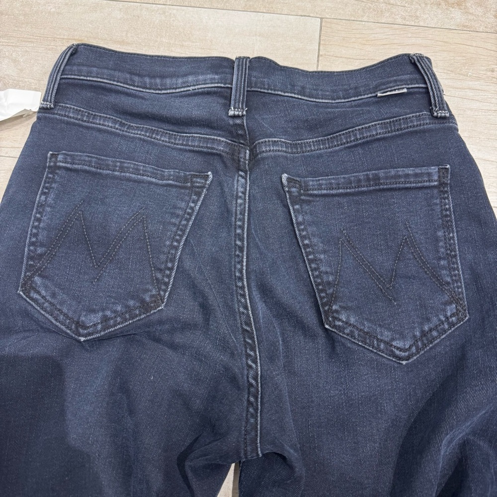 MOTHER The Rambler Ankle Straight Leg Jeans in Night in Venice Size 25 - Picture 8 of 16